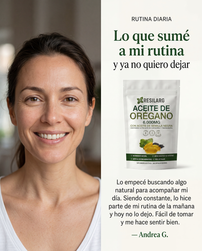 Resilarg® — Orégano en Cápsulas