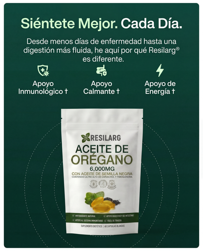 Resilarg® — Orégano en Cápsulas